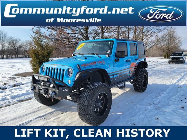 used 2017 Jeep Wrangler Unlimited car, priced at $21,000