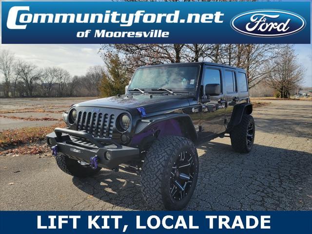 used 2018 Jeep Wrangler JK Unlimited car, priced at $15,000