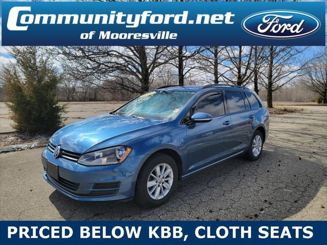 used 2017 Volkswagen Golf SportWagen car, priced at $14,897