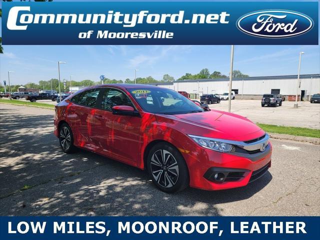 used 2017 Honda Civic car, priced at $22,450