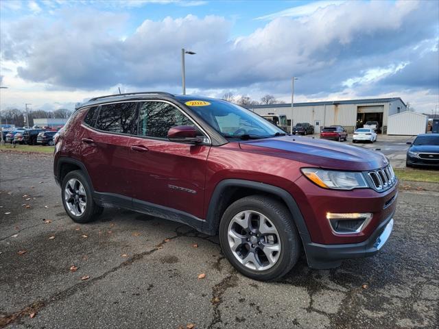 used 2021 Jeep Compass car, priced at $20,000