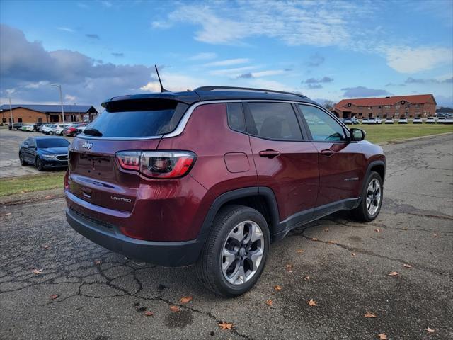 used 2021 Jeep Compass car, priced at $20,000