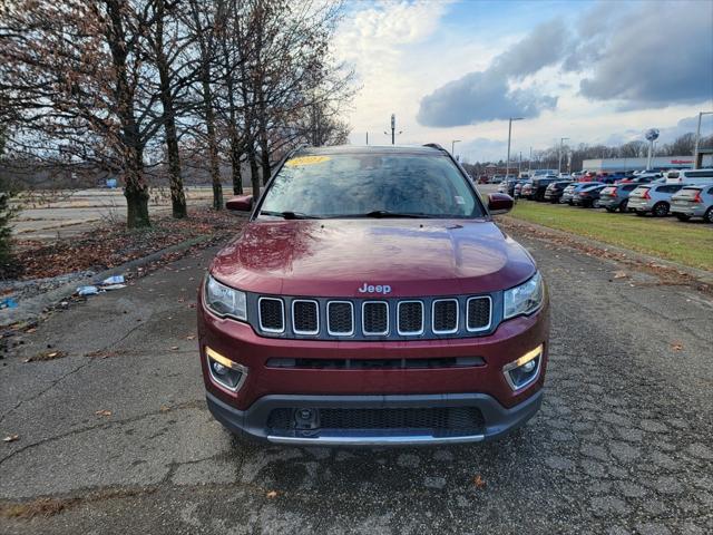 used 2021 Jeep Compass car, priced at $20,000