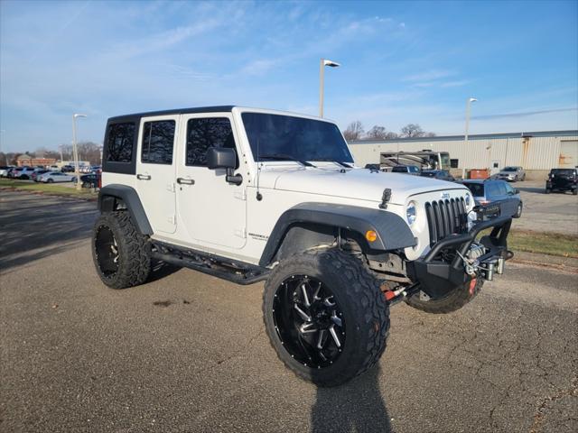 used 2016 Jeep Wrangler Unlimited car, priced at $16,500