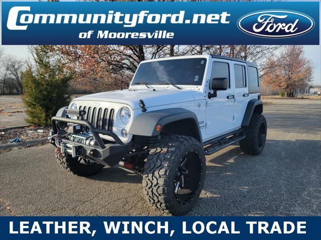 used 2016 Jeep Wrangler Unlimited car, priced at $16,500