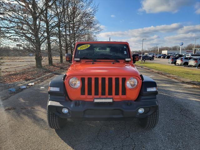 used 2019 Jeep Wrangler car, priced at $23,000