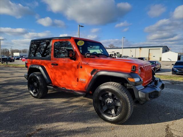 used 2019 Jeep Wrangler car, priced at $23,000