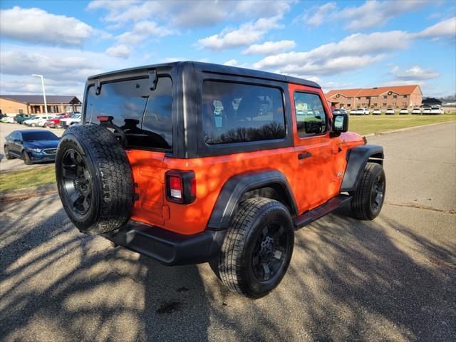 used 2019 Jeep Wrangler car, priced at $23,000