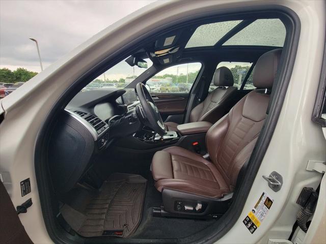 used 2022 BMW X3 car, priced at $35,548