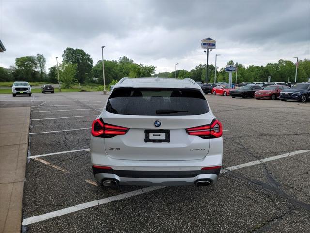 used 2022 BMW X3 car, priced at $35,548