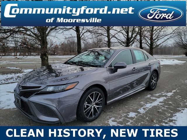 used 2021 Toyota Camry car, priced at $21,909