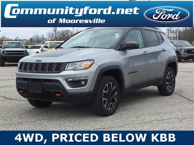 used 2021 Jeep Compass car, priced at $17,800