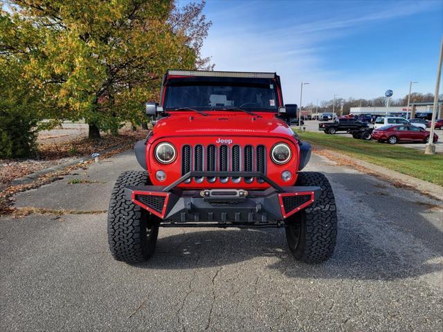 used 2018 Jeep Wrangler JK Unlimited car, priced at $21,500