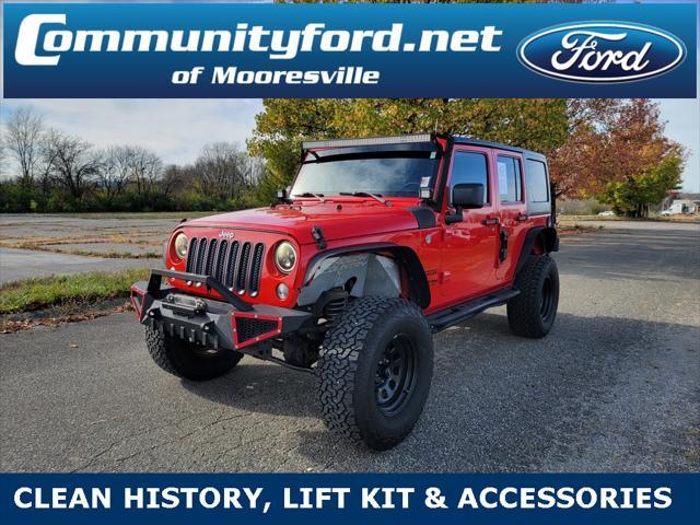 used 2018 Jeep Wrangler JK Unlimited car, priced at $21,500