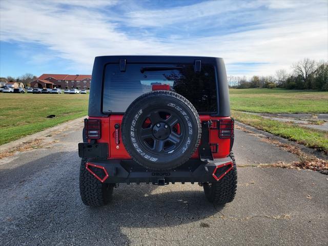 used 2018 Jeep Wrangler JK Unlimited car, priced at $21,500