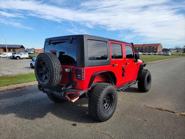 used 2018 Jeep Wrangler JK Unlimited car, priced at $21,500