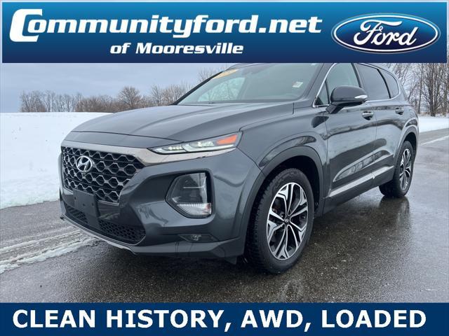 used 2020 Hyundai Santa Fe car, priced at $21,500