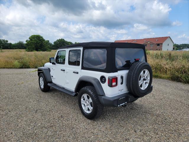 used 2021 Jeep Wrangler Unlimited car, priced at $26,450