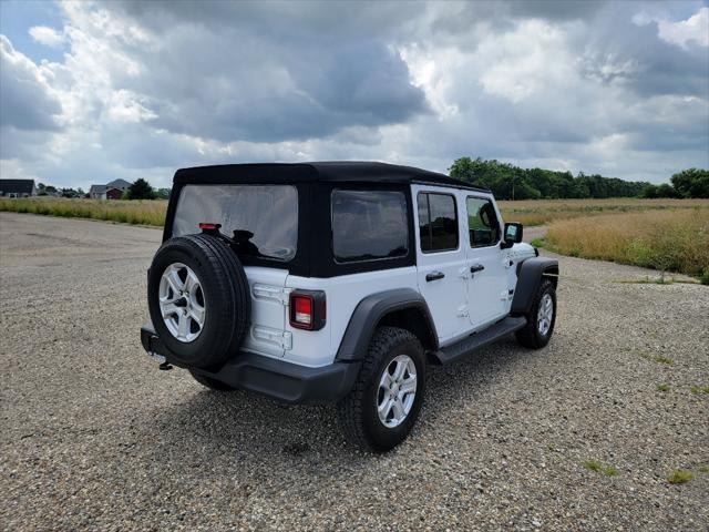 used 2021 Jeep Wrangler Unlimited car, priced at $26,450