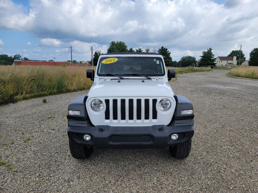 used 2021 Jeep Wrangler Unlimited car, priced at $26,450