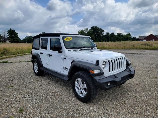 used 2021 Jeep Wrangler Unlimited car, priced at $26,450