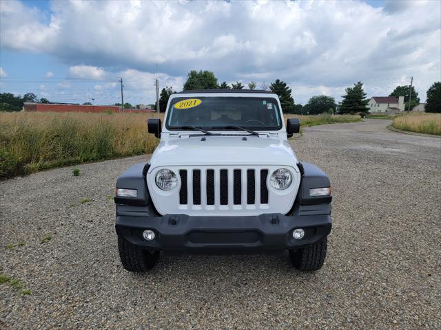 used 2021 Jeep Wrangler Unlimited car, priced at $26,450