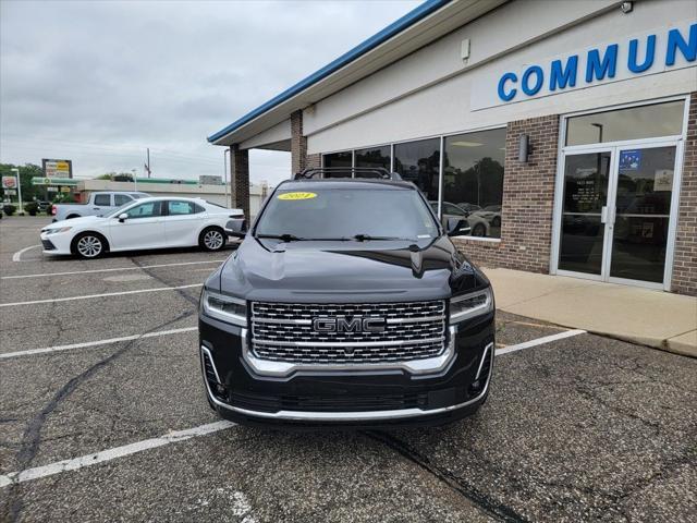 used 2021 GMC Acadia car, priced at $31,379