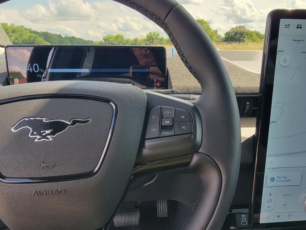 new 2025 Ford Mustang Mach-E car, priced at $52,470