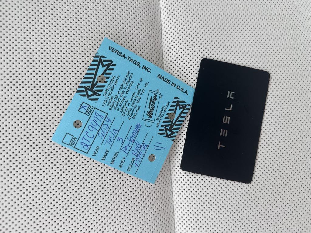 used 2024 Tesla Model 3 car, priced at $45,750