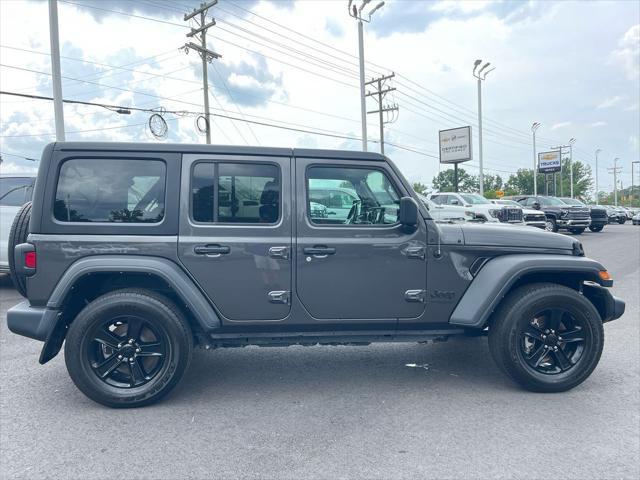 used 2021 Jeep Wrangler Unlimited car, priced at $33,900