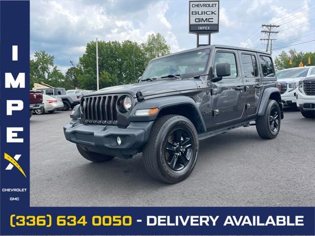 used 2021 Jeep Wrangler Unlimited car, priced at $32,900