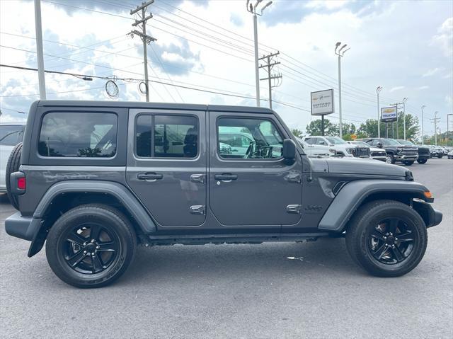 used 2021 Jeep Wrangler Unlimited car, priced at $32,300