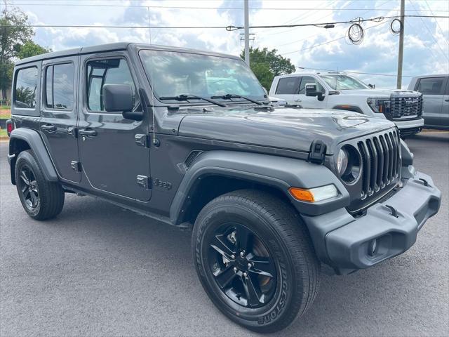 used 2021 Jeep Wrangler Unlimited car, priced at $33,900