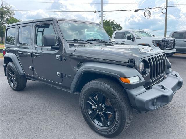 used 2021 Jeep Wrangler Unlimited car, priced at $32,300