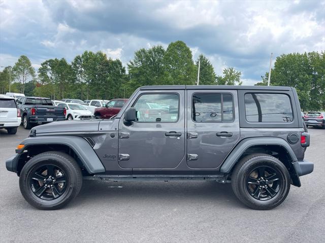 used 2021 Jeep Wrangler Unlimited car, priced at $32,300