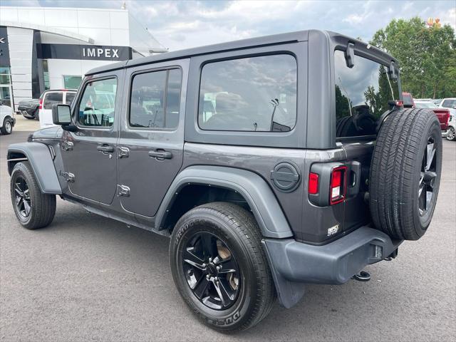 used 2021 Jeep Wrangler Unlimited car, priced at $33,900