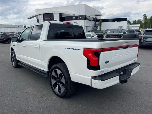 used 2023 Ford F-150 Lightning car, priced at $57,200