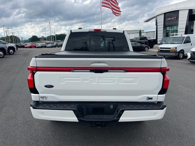 used 2023 Ford F-150 Lightning car, priced at $57,200