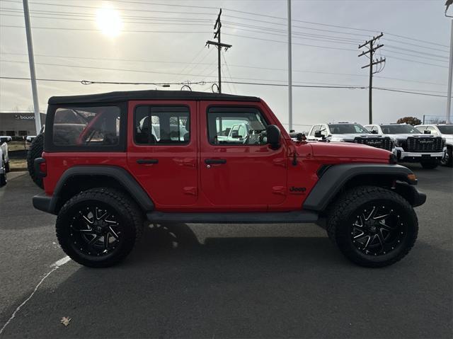 used 2022 Jeep Wrangler Unlimited car, priced at $31,990