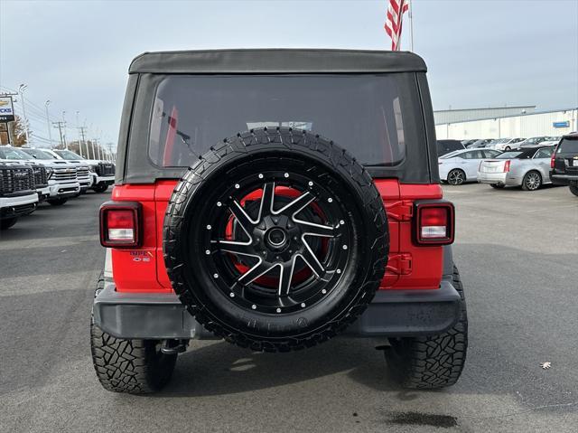 used 2022 Jeep Wrangler Unlimited car, priced at $31,990