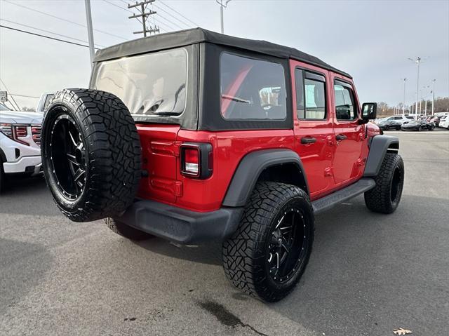 used 2022 Jeep Wrangler Unlimited car, priced at $31,990