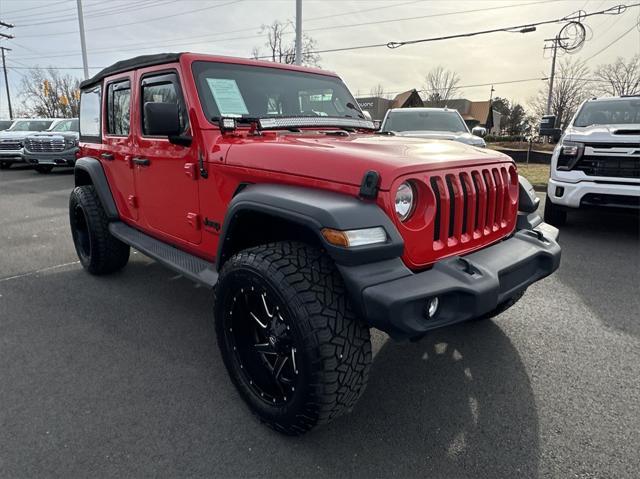 used 2022 Jeep Wrangler Unlimited car, priced at $31,990