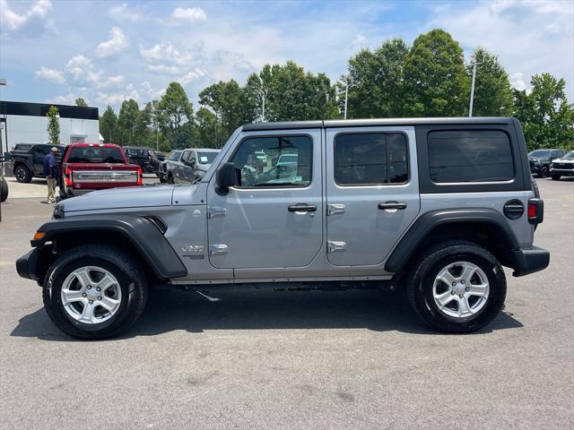used 2021 Jeep Wrangler Unlimited car, priced at $28,758