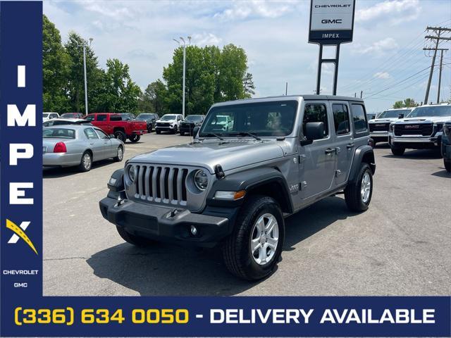 used 2021 Jeep Wrangler Unlimited car, priced at $28,758