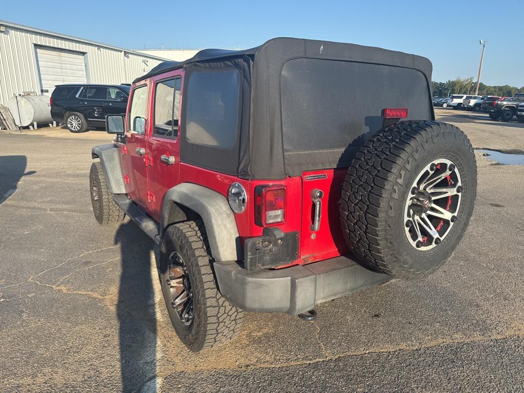 used 2012 Jeep Wrangler Unlimited car, priced at $7,990