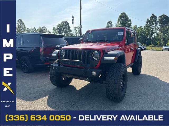 used 2022 Jeep Wrangler Unlimited car, priced at $35,250