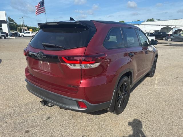 used 2019 Toyota Highlander car, priced at $19,980
