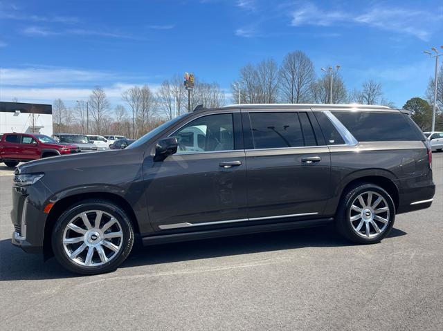 used 2021 Cadillac Escalade ESV car, priced at $65,460