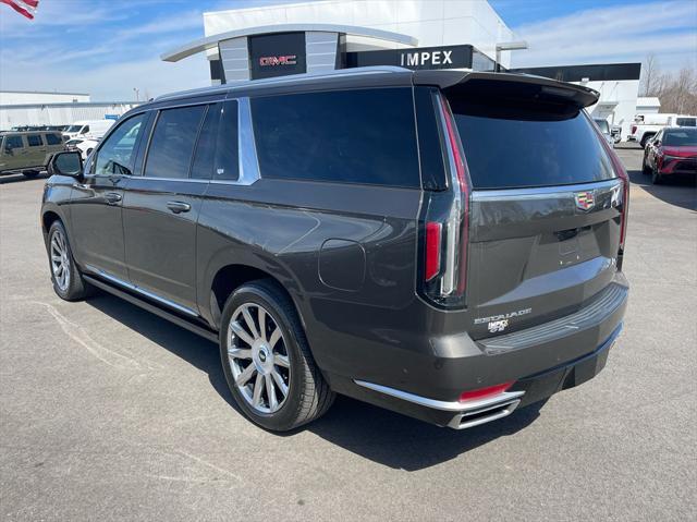 used 2021 Cadillac Escalade ESV car, priced at $65,460