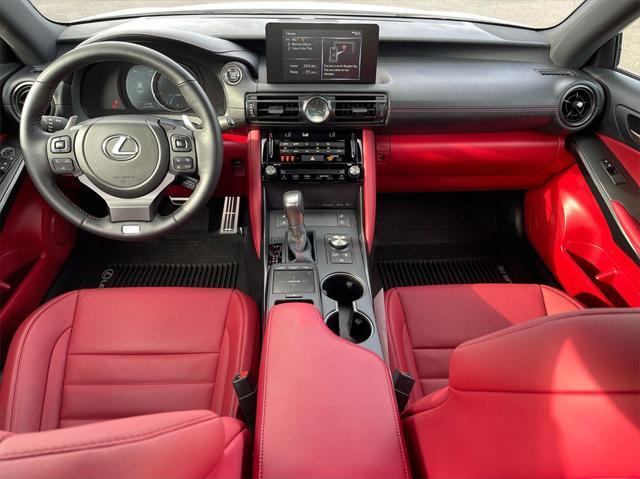 used 2023 Lexus IS 350 car, priced at $45,900